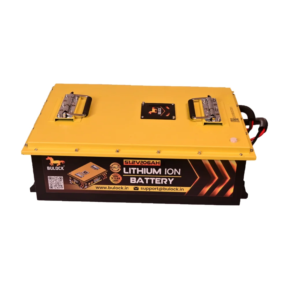 51.2V 105Ah Lithium Battery Pack 5.12kWh High Performance Battery with BMS & CAN/RS485 Communication