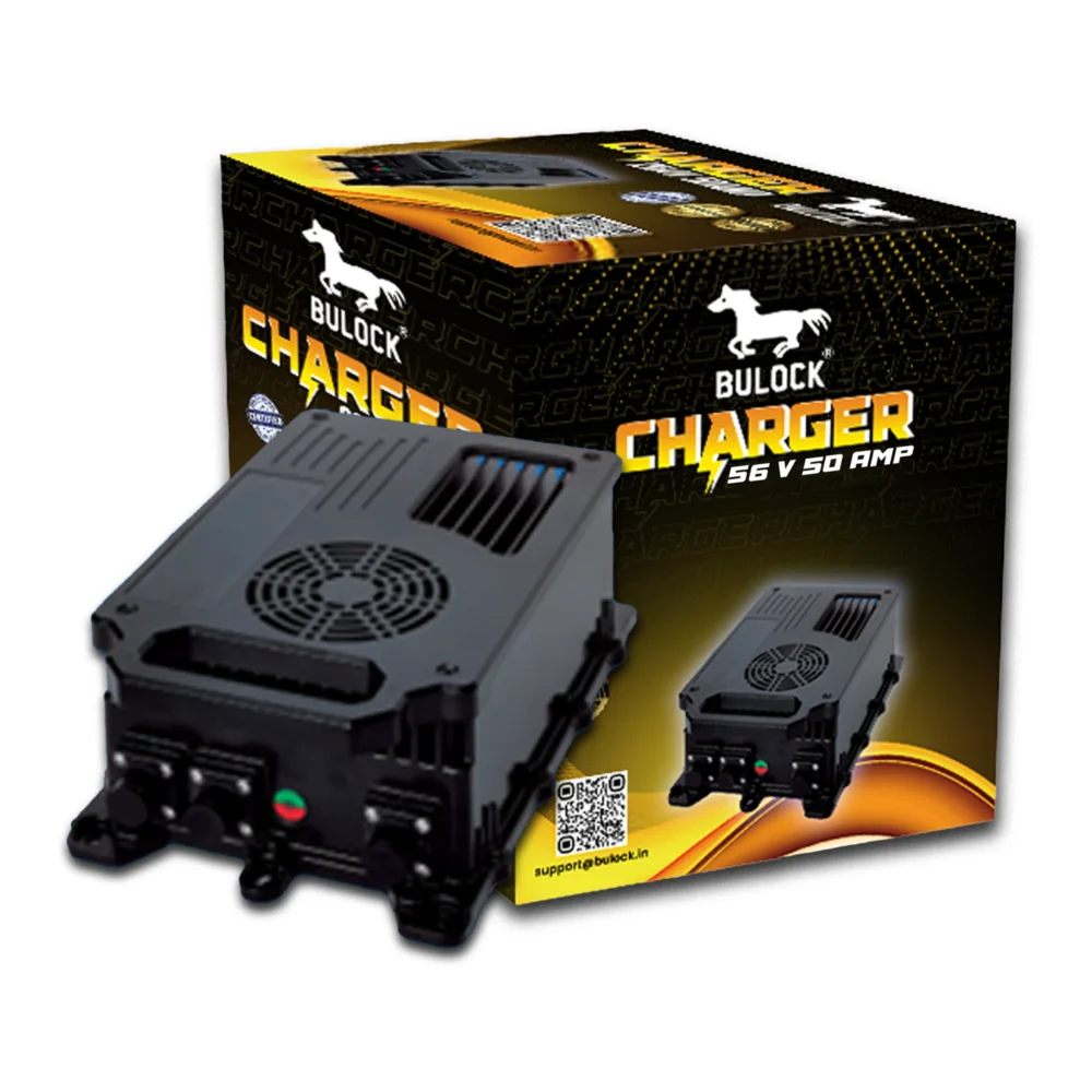 56V 50A Smart Battery Charger – Wide Voltage AC Input, IP65 Protection, CAN Communication Ready