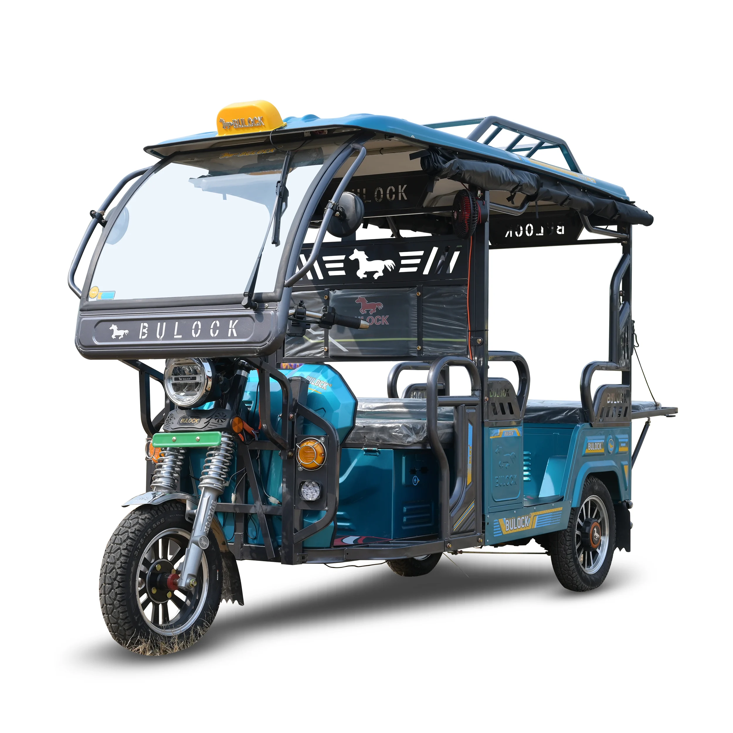 BULOCK BL 1 Passenger Electric E-Rickshaw with 48V System & Long Range Battery