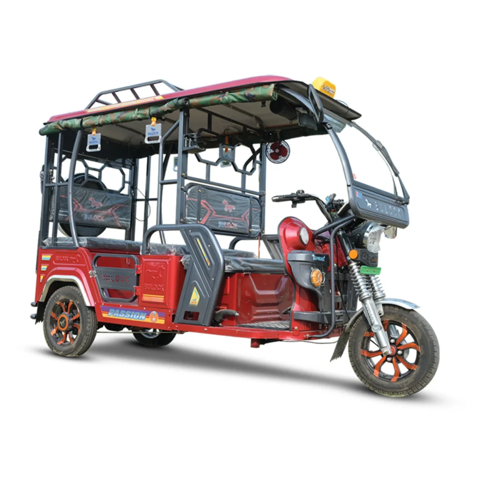BULOCK BL 2 High Power Electric E-Rickshaw (1200W–1800W) with Lithium Battery, 100–120km Range